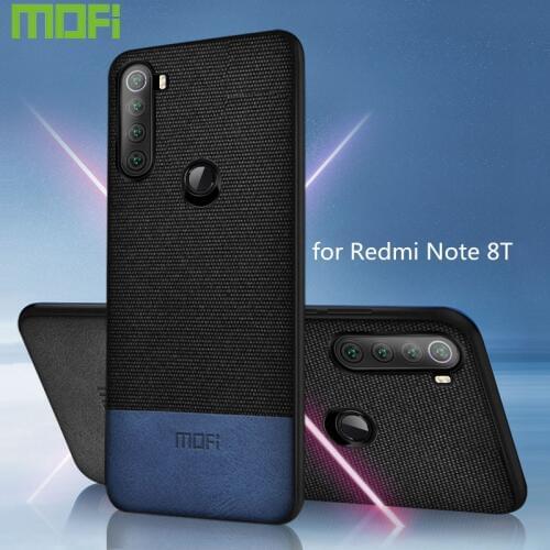 For Xiaomi Redmi Note 8T case cover xiomi Redmi Note 8 T shockproof fabric cloth shell housing silicone luxury back cases
