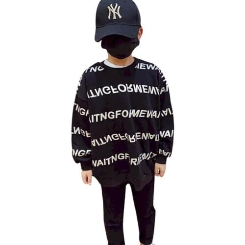 Childrens T-shirt 2021 New Spring Boys' Long Sleeve T-shirt Simple Korean Casual Versatile Top Fashion rugrats