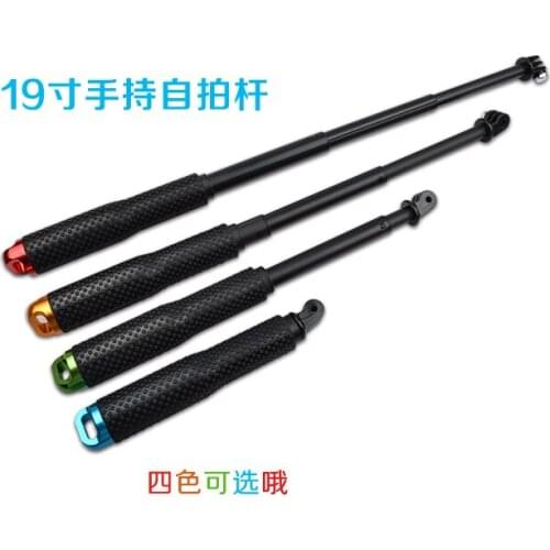 Gopro Camera Retractable 19-49cm Selfie Handheld Monopod POV Pole For GoPro Hero4/3+/3/SJ 4000/SJ 5000 Free shipping