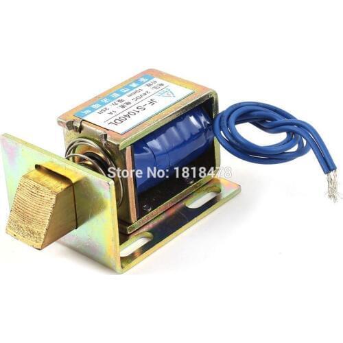 JF-S1040DL DC 24V 2.5 Kg Force Energy Saving DC Tractive Solenoid Electromagnet