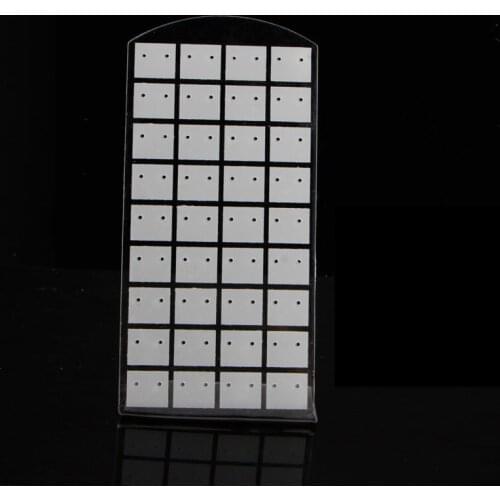 K3ND 72 Holes Jewelry Earring Show Case Plastic Display Rack Stand Organizer Holder