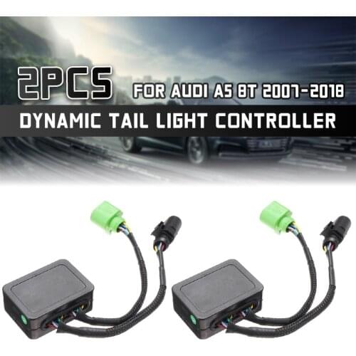 2PC Module Semi Dynamic Turn Signal LED Turn Signal Lights Controller Modification For Audi A5 8T 2007-2018