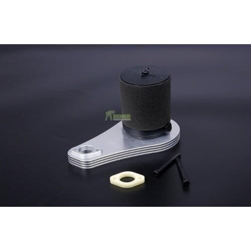 Upgraded Alloy CNC Mid Air Filter Bridge Kit Fit for 1/5 Losi 5ive T Rovan LT KingMotorX2