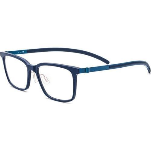 Belight Optical Acetate with Titanium Mens Classcial Glass Frames Designer EyeGlasses Fashion Prescription 19106
