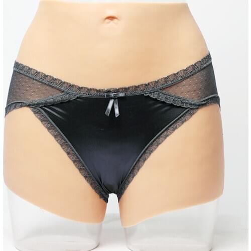 Softmary Silicone Fake Vagina Sex Underwear Pants Artificial Pussy Sex Toys Cosplay Crossdresser Drag Queen Shemale Transgender