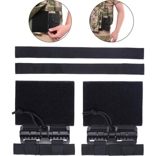 Tactical Hunting Vest MOLLE Removal Buckle Set Quick Release System Kit For JPC CPC NCP XPC 6094 420 Men Tactical Accessories