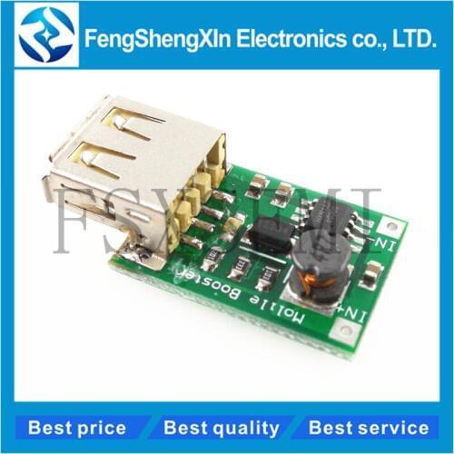 New 2V-5V To 5V 1200MA USB Output Boost Converter Mini DC-DC Step-up Power Module Lithium Battery Charger Board For Phone Camera
