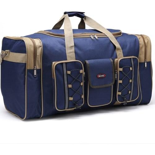 Fishing Bag Large Capacity 70L Multifunctional Reel Bag Backpack Outdoor Fishing Tackle Bag Lure Trays Boxes