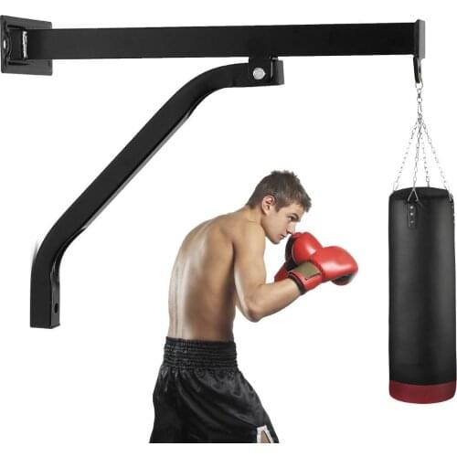 Heavy Duty Punch Bag Wall Bracket Steel Mount Hanging Wall Mount Boxing Bag Stand Boxing Frame Punching Bag Stand Hanger