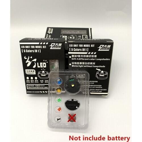 DL model GN LED 5 color change 5in1 for Bandai MG 1/100 00Q Sazabi V ka 00R Gundam DD064