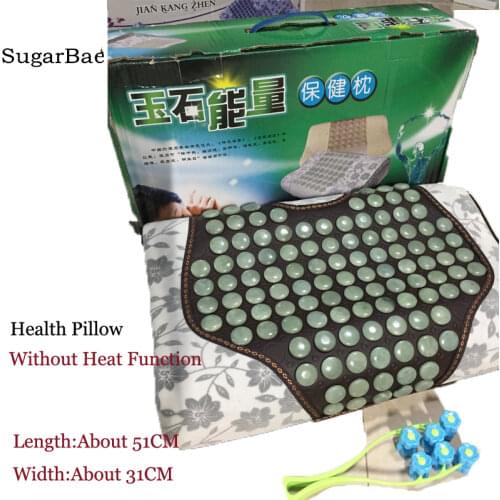 Clearance Sale Thermal Mattress Electric Heating Jade Pillow Warm Cool Mat Health Care Cushion Free Shipping