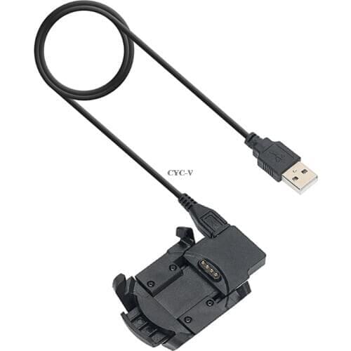 USB Dock Charger Charging Data Sync Cable With Band For Garmin Fenix 3 Watch New l46k