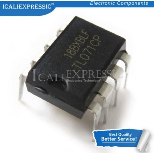 10PCS TL071CP TL071CN TL071 DIP-8 amplifier IC In Stock