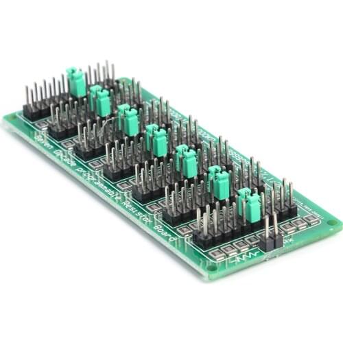 Programmable Resistor Board 7 Decade Resistor Board 1R-9999999R Step Accuracy 1R 1/2 Watt Programmable Resistance SMD Module New