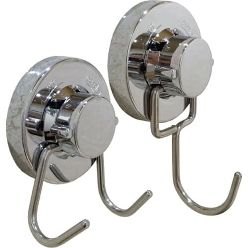 Stainless Steel Removable Vacuum Suction Cup Sucker Shower Towel Hanger Bathroom Kitchen Wall Door Single Double Three Hooks