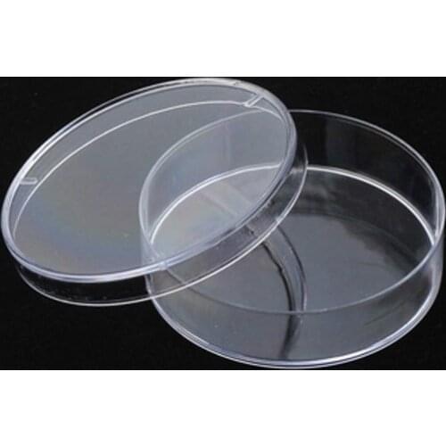 Microscope Accessories 55mm Petri Dish Boite de Petri Clear Plastic Culture Dish