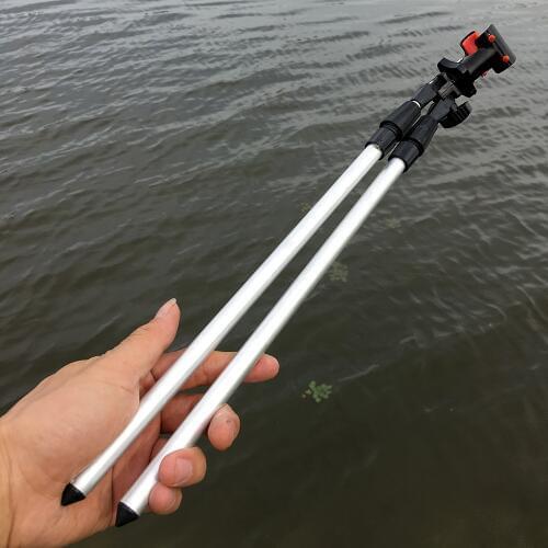 Aluminum Alloy Fishing Rod Holder Bipod Supporter