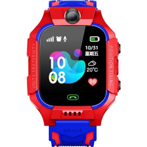 Kids Smart Watch Phone For Girls Boys With Gps Locator Pedometer Fitness Tracker Touch Camera Anti Lost Alarm Clock Q19