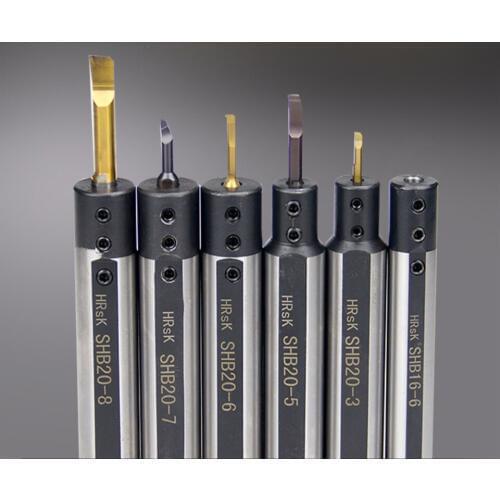 GULING Lathe round handle tool sleeve inner hole turning tool sleeve SHB20-5-3 small hole milling flat tool clip carbide jacket