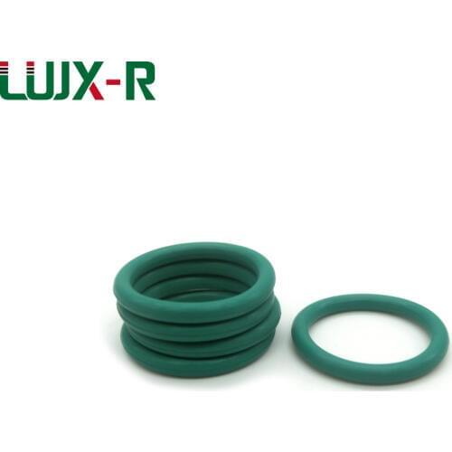 LUJX-R 5pcs Liner O-Ring 1.9mm Sealing O Ring Seal Green Car Fitting OD115/120/125/130/135/140/145~170mm Oring Gasket FkM