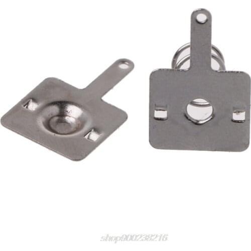 50 Pairs Metal Battery Spring Plate Set for AA AAA Positive Negative Contact JE29 21 Dropshipping