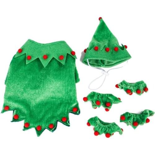 Christmas Pet Shirt Dog Shirts Clothes Camp Shirt Vest Pet Clothing Floral Cats Soft Printed Shirt Funny Costumes Accessories