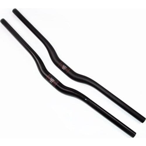 Swallow-shaped MTB Handlebar Full carbon fiber handlebars 3K Unmarked mountain road bike accessories 31.8