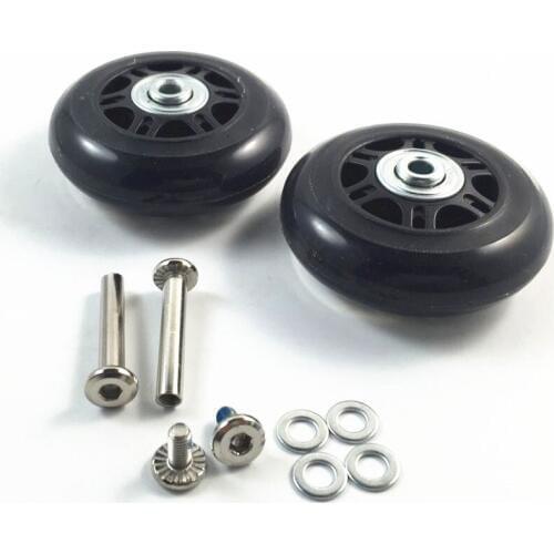 Replacement luggage wheels,Luggage Suitcase Replacement Wheels Axles and Wrench Repair set 70mm*24mm