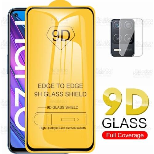 9D Full Glue Tempered Glass For Oppo Realme Narzo 30 5G Camera Glass Realmi Ralme Relme Narzo30 Screen Protector Protective Film