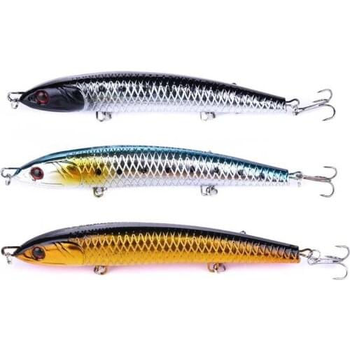 1pc Big Minnow Fishing Lure 13.8cm 41g Laser Sinking Artificial Hard Bait 3D Eyes Fishing Crankbait Wobblers Fishing Accessories