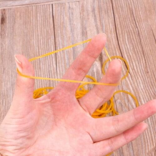 R9UA 100 PCS/Bag High Quality Office Rubber Ring Rubber Bands School Office Supplies