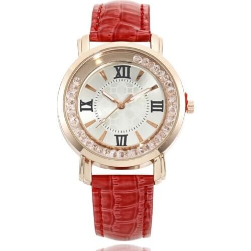 Hot Sale Fashion Leather Women gifts top Watches Quicksand Ladies Dress Wristwatch Relogio Feminino Clock Quartz Watch 2019