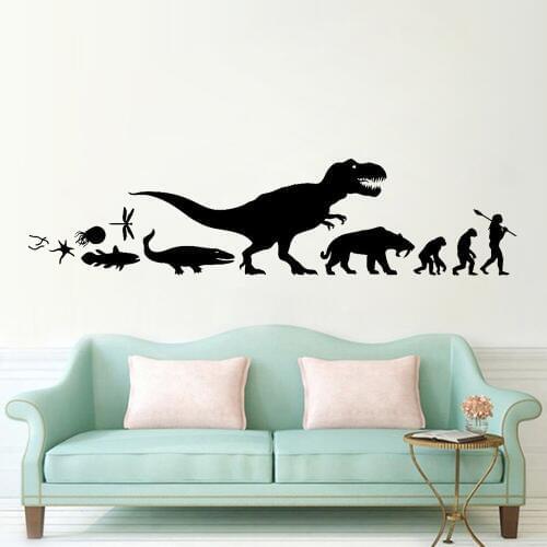 Dinosaur Wall Decor Custom T-rex Wall Decal Dinosaur Dinosaur Room Gifts for Bedroom Nursery Kids Room Decor Vinyl Decals C160