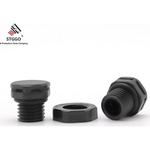 Hydrophobic IP 68 Air Permeable Plastic M12*1.5 Waterproof Air Vents