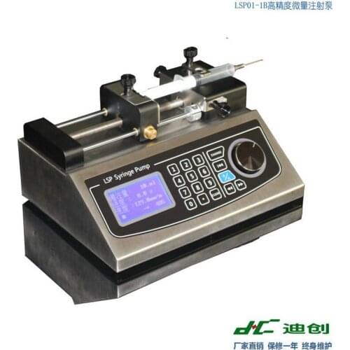 Laboratory LSP01-1B Push-pull Type of Small Flow High Precision Distribution Electrostatic Spinning Injection Pump Micro Pump