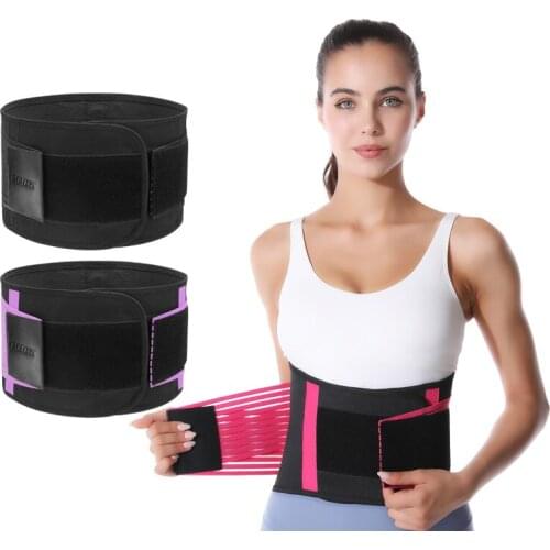 Waist Support Belt Fitness Exercise Support Compression Waist Abdomen Shaping Breathable Lumbar Support