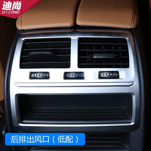 Applicable for 18-21 BMW new 5 series 6gt modified, exhaust outlet bright strip decorative frame