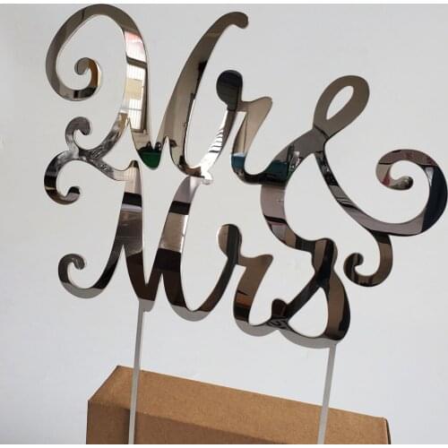 Popular Mirror Surface SUS Flat Cut Letter Branding Signage Wedding Accessories Reception Wall Letters Cutting Metal Letter