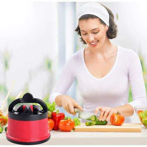 Drop shipping agent Wholesale Logistics China Freight Suction Cup Kitchen Manual Mini Knife Sharpener Quick Sharpener