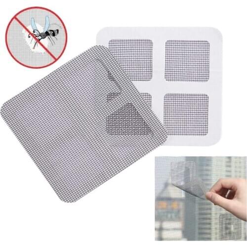 Window Door Fix Net Mesh Adhesive Repair Sticker Screen Repair Patch Kit Home Anti Mosquito Fly Bug Insect Repair Screen Patch