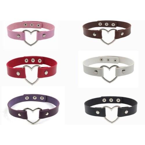 Shuzhenxue Women's Leather Chokers