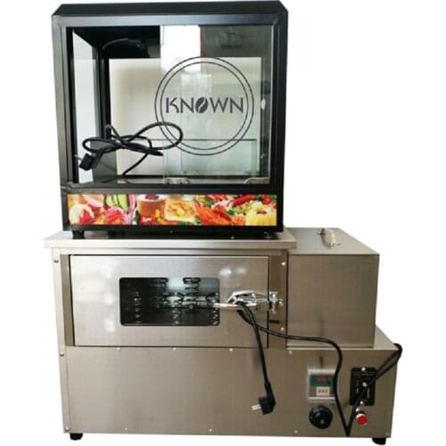 10pcs capacity electric pizza cone oven display machine/ roaster