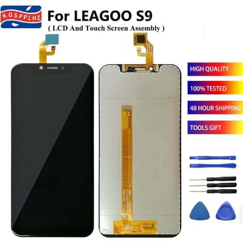 5.85" For Leagoo S9 LCD Display + Touch Screen Assembly Digitizer Replacement For LEAGOO S9 Mobile Phone Screen Repair Parts