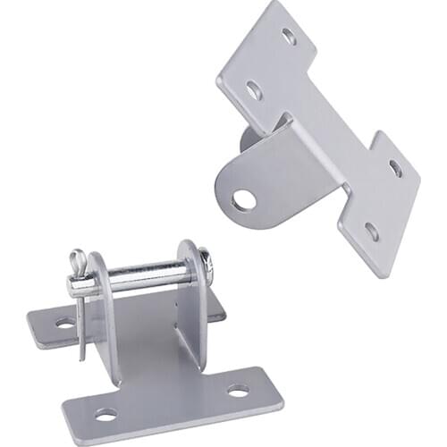 1 Pair Metal Chassis DC Motor Linear Actuator Mounting Fixed Bracket #2