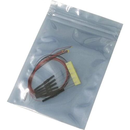 100PCS 8V- 12V 0402 0603 0805 1206 Pre-Soldered Micro Litz SMD LED Wired 20cm