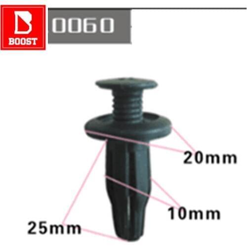 100Pcs For Toyota Honda Plastic Vehicle Fastener Retainer Rivet Bumper Clips Door Panel Fender Car Interior Roof Rivet