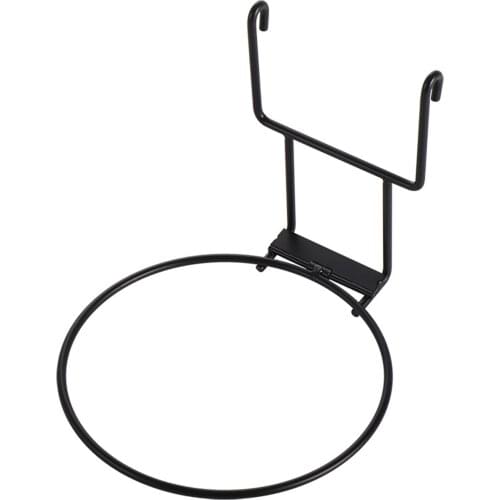 3Pieces Wall Mounted Metal Planter Pots Balcony Round Flower Pot Basket