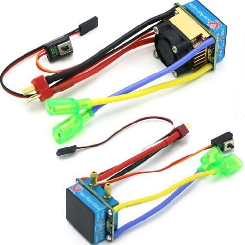 5pcs RC 160A / 320A / 480A ESC 380/540/775 Brushed Motor Speed Controller Dual Mode Regulator Band Brake for 1:10 Car Bait Boat