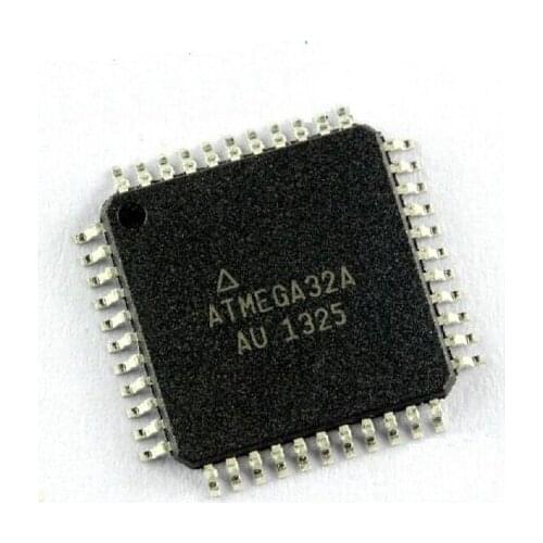 5PCS IC ATmega32A-AU ATmega32A MCU, 8BIT TQFP44 NEW