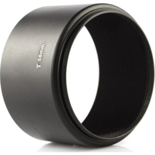77mm Metal Lens Hood Standard Long Focus Telephoto 77mm Lens Hood For Sony Canon Nikon Olympus Pentax SLR Camera